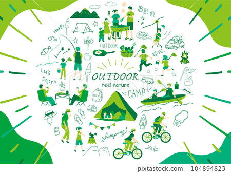 喜歡戶外活動的人 104894823