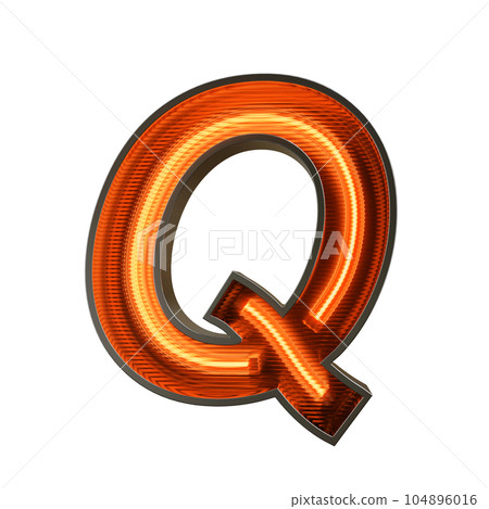 Neon Light Alphabet on transparent background, PNG file Neon Light Alphabet on transparent background, PNG file 104896016