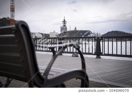 Warships seen from Verny Park 104896070