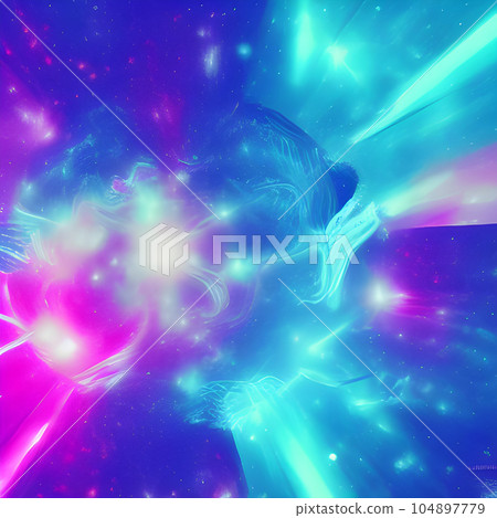 galaxy space draw abstract background, nebula light sky, random element pattern design galaxy space draw abstract background, nebula light sky, random element pattern design 104897779