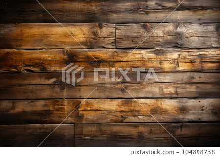 Generative ai illustration of a wooden textured background. Generative ai illustration of a wooden textured background. 104898738