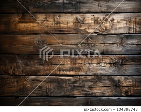 Generative ai illustration of a wooden textured background. Generative ai illustration of a wooden textured background. 104898748