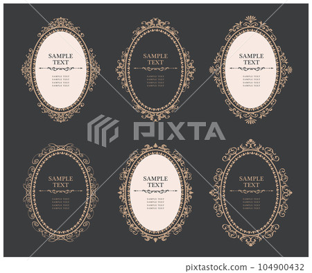 仿古復古框裝飾框 104900432