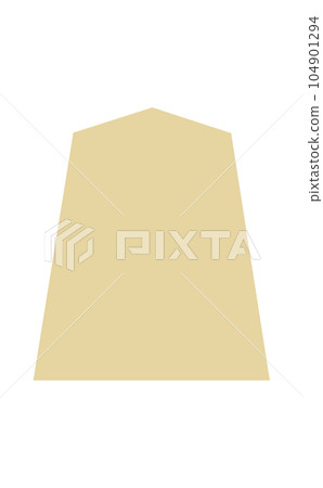 Shogi pieces plain 104901294