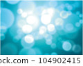 清爽的藍色背景與抽象的圓形裝飾想像氣泡 104902415