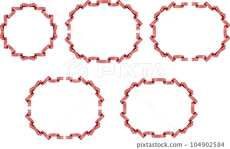 Ribbon striped F05-4 butterfly Ribbon striped F05-4 butterfly 104902584