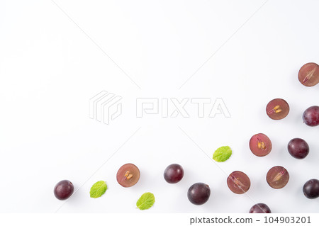 grapes fresh fruit taiwan top view Grape fruit fresh ぶどう grapes fresh fruit taiwan top view Grape fruit fresh ぶどう 104903201