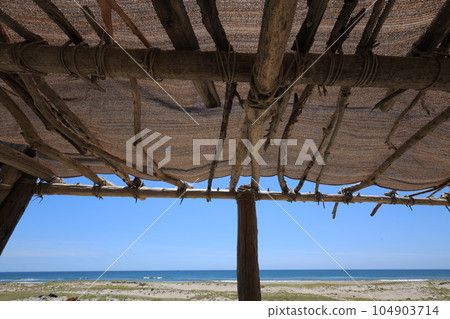 hot summer sea 104903714