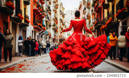 弗拉門戈舞者 弗拉門戈舞者 104903715