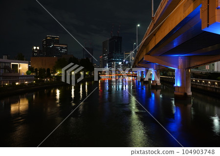 中之島站周邊夜景 中之島站周邊夜景 104903748