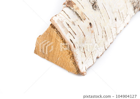 Birch firewood log Birch firewood log 104904127