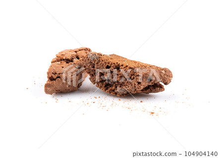 Cantucci with chocolate pieces Cantucci with chocolate pieces 104904140