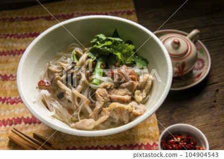 Chicken pho Vietnamese food Chicken pho Vietnamese food 104904543