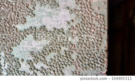 Pattern on the wall of the ruins of the Kurosaki Fort in Iki, Nagasaki Prefecture Pattern on the wall of the ruins of the Kurosaki Fort in Iki, Nagasaki Prefecture 104905311