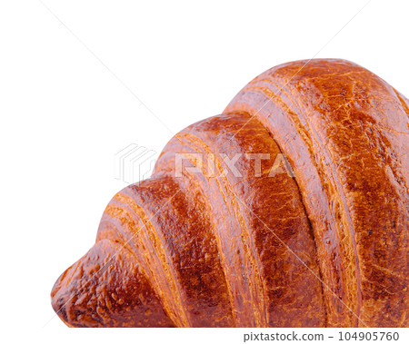 fresh croissant isolated on white background fresh croissant isolated on white background 104905760
