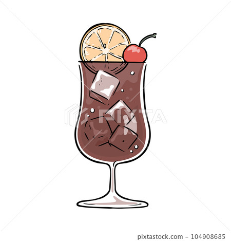 hand drawn cola - Stock Illustration [104908685] - PIXTA