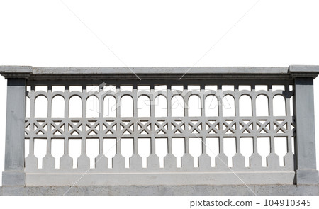railing isolated railing isolated 104910345