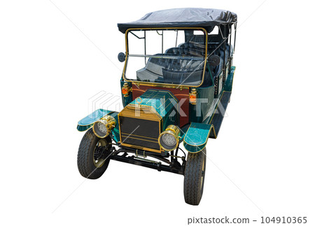 retro car isolated 104910365
