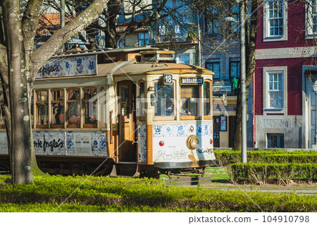 tram in Porto tram in Porto 104910798