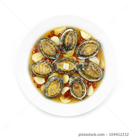 Abalone Marinated fermented Soy sauce Abalone Marinated fermented Soy sauce 104912232