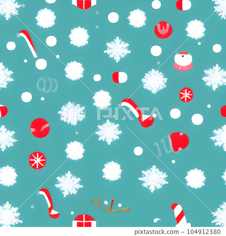 Christmas abstract pattern seamless, random element vintage design wallpaper Christmas abstract pattern seamless, random element vintage design wallpaper 104912380