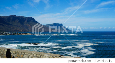 South Africa vacation Clifton beach near Cape town South atlantic ocean side travel vacation destination South Africa vacation Clifton beach near Cape town South atlantic ocean side travel vacation destination 104912919