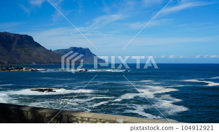 South Africa vacation Clifton beach near Cape town South atlantic ocean side travel vacation destination South Africa vacation Clifton beach near Cape town South atlantic ocean side travel vacation destination 104912921
