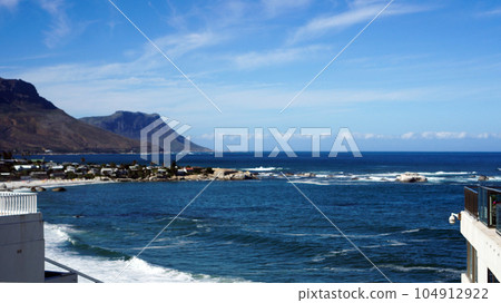 South Africa vacation Clifton beach near Cape town South atlantic ocean side travel vacation destination South Africa vacation Clifton beach near Cape town South atlantic ocean side travel vacation destination 104912922