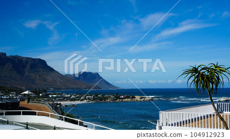 South Africa vacation Clifton beach near Cape town South atlantic ocean side travel vacation destination South Africa vacation Clifton beach near Cape town South atlantic ocean side travel vacation destination 104912923