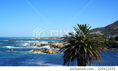 South Africa vacation Clifton beach near Cape town South atlantic ocean side travel vacation destination South Africa vacation Clifton beach near Cape town South atlantic ocean side travel vacation destination 104912934