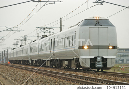 Hokuriku Main Line Kaga Kasama - Mikawa JR West 683 series S26 + S04 formation (Kanazawa) Shirasagi Hokuriku Main Line Kaga Kasama - Mikawa JR West 683 series S26 + S04 formation (Kanazawa) Shirasagi 104913131