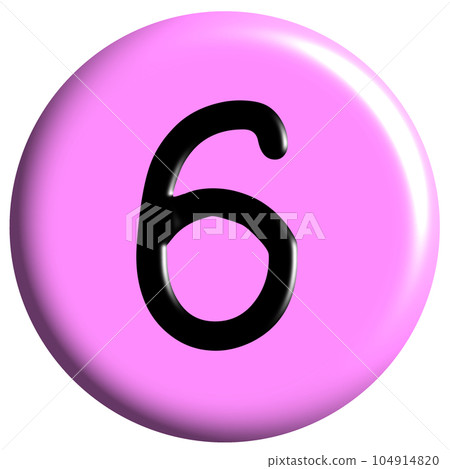 Number 6 icon Number 6 icon 104914820