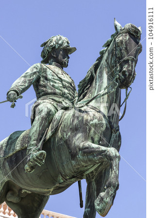 Equestrian monument to the Archduke of Archduke Albrecht in Vienna, 1899 104916111