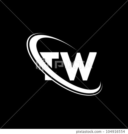 TW logo. T W design. White TW letter. TW/T W letter logo design. Initial letter TW linked circle uppercase monogram logo. TW logo. T W design. White TW letter. TW/T W letter logo design. Initial letter TW linked circle uppercase monogram logo. 104916554