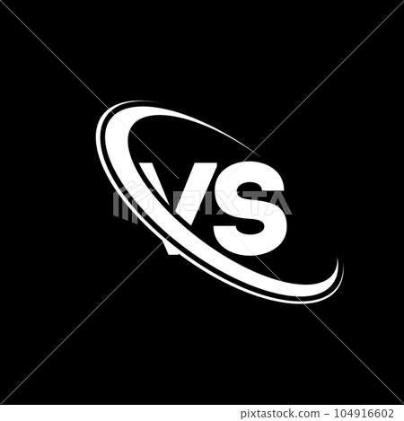 VS logo. V S design. White VS letter. VS/V S letter logo design. Initial letter VS linked circle uppercase monogram logo. VS logo. V S design. White VS letter. VS/V S letter logo design. Initial letter VS linked circle uppercase monogram logo. 104916602