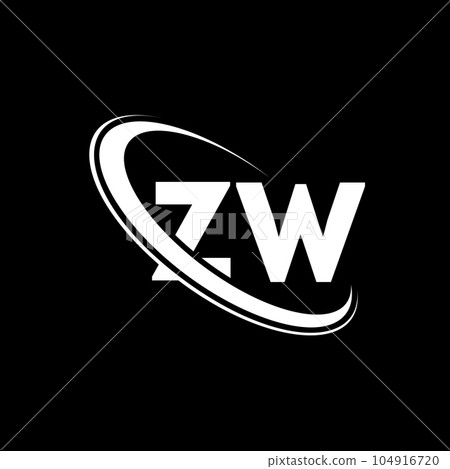 ZW logo. Z W design. White ZW letter. ZW/Z W letter logo design. Initial letter ZW linked circle uppercase monogram logo. ZW logo. Z W design. White ZW letter. ZW/Z W letter logo design. Initial letter ZW linked circle uppercase monogram logo. 104916720