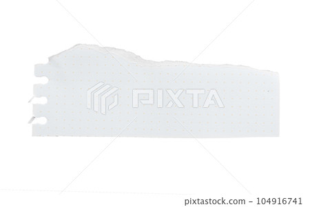 close up of a white ripped piece of paper with copyspace. torn paper isolated on white background with clipping path close up of a white ripped piece of paper with copyspace. torn paper isolated on white background with clipping path 104916741