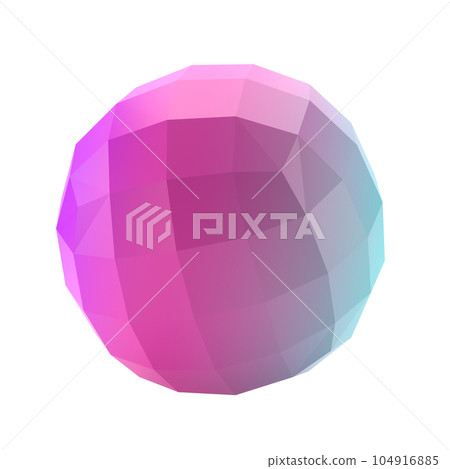 3d element abstract polygon ball metal geometric shape. Realistic glossy turquoise and lilac gradient luxury template decorative design illustration. Minimalist bright circle volumed mockup isolated 3d element abstract polygon ball metal geometric shape. Realistic glossy turquoise and lilac gradient luxury template decorative design illustration. Minimalist bright circle volumed mockup isolated 104916885