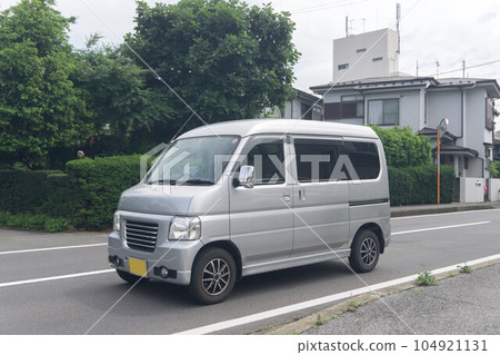Light wagon road driving 104921131