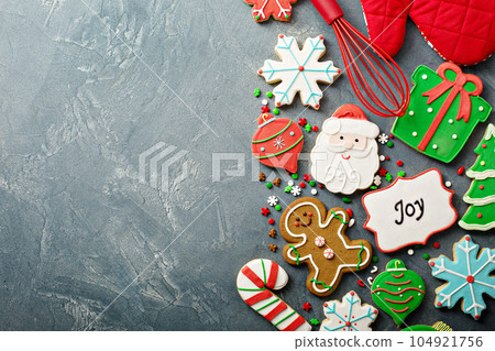 Christmas gingerbread and sugar cookies Christmas gingerbread and sugar cookies 104921756