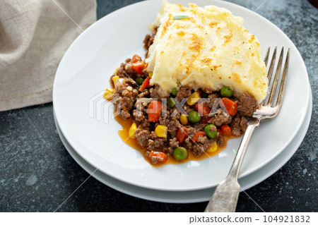 Shepherds pie with beef Shepherds pie with beef 104921832