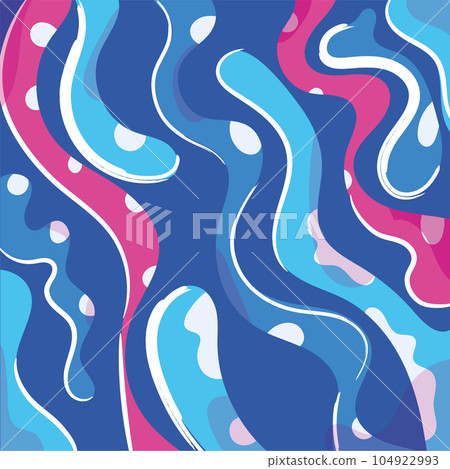 Vibrant colored hand drawn pattern background Vector Vibrant colored hand drawn pattern background Vector 104922993