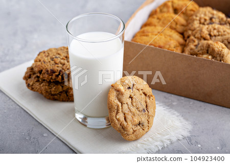 Box of assorted cookies 104923400