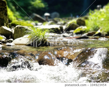 Clear current of campground 104923454
