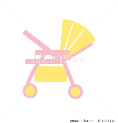 Stroller Cute illustrations Stroller Cute illustrations 104924438