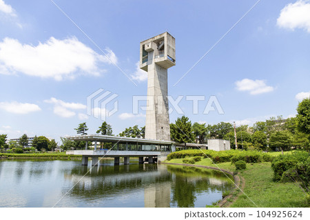 茨城縣筑波市松美公園展望塔 104925624