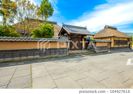 Townscape of Matsushiro Town, Nagano Prefecture 104927618