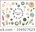 植物學風格植物繪圖集 104927629