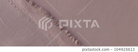 Back and face sides of grey-pink textile close up. Back and face sides of grey-pink textile close up. 104928813