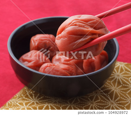 Umeboshi, studio photography 104928972